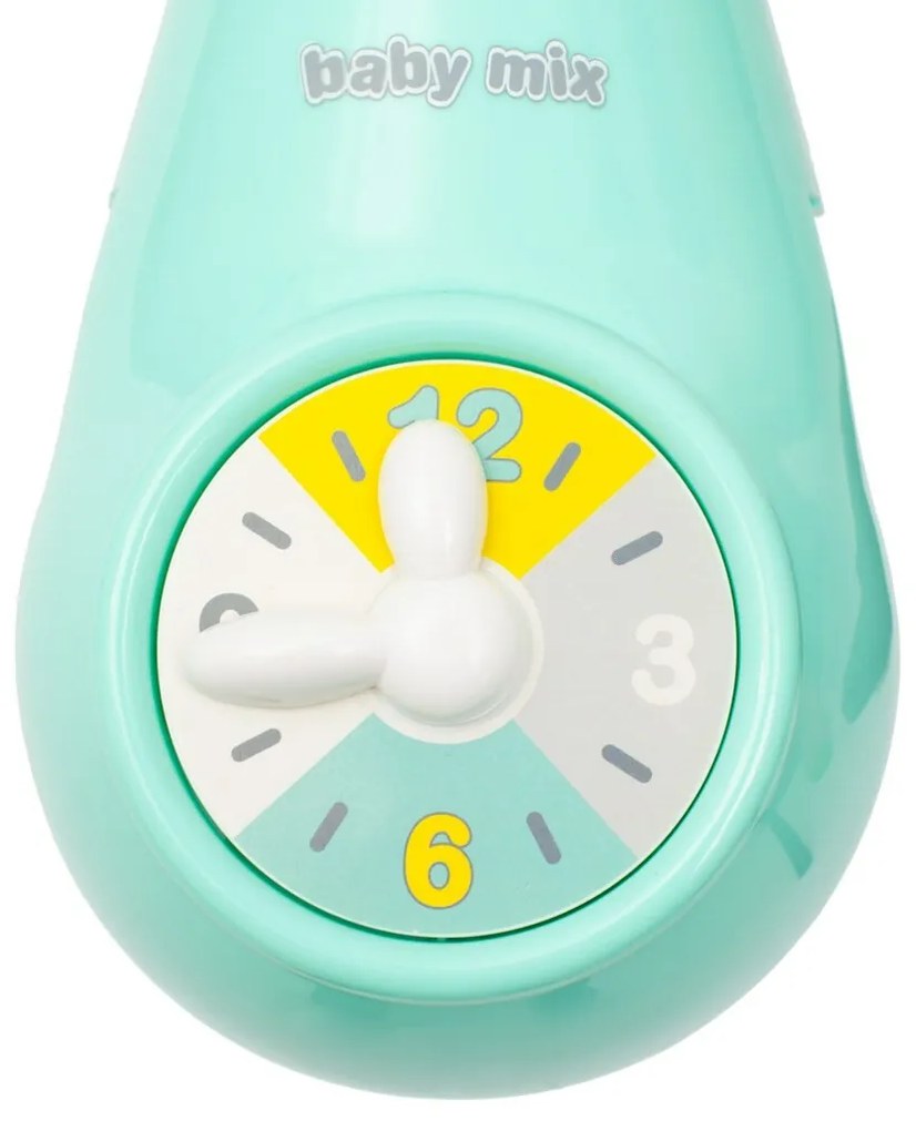 Karuzela Baby Mix nad łóżeczko z projektorem świetlnym, zielony