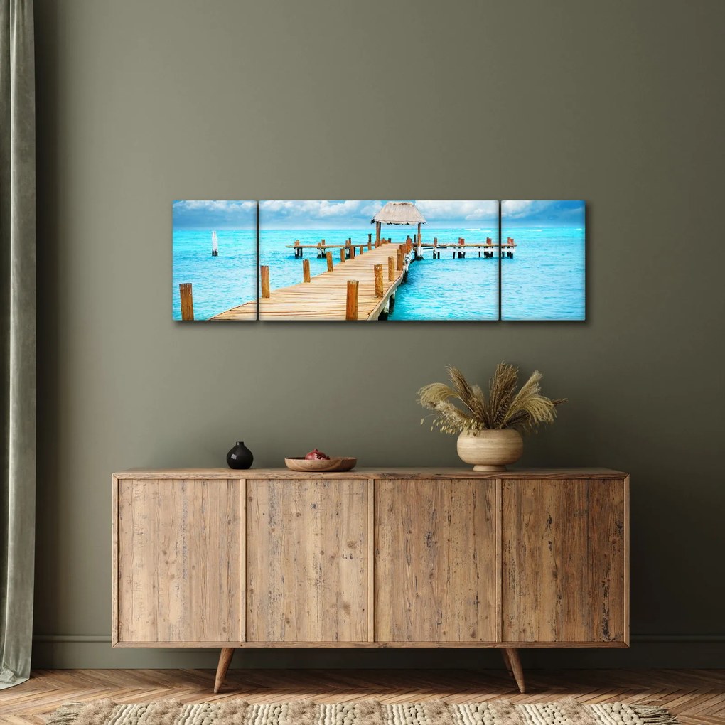 Obraz - Molo (170x50 cm)