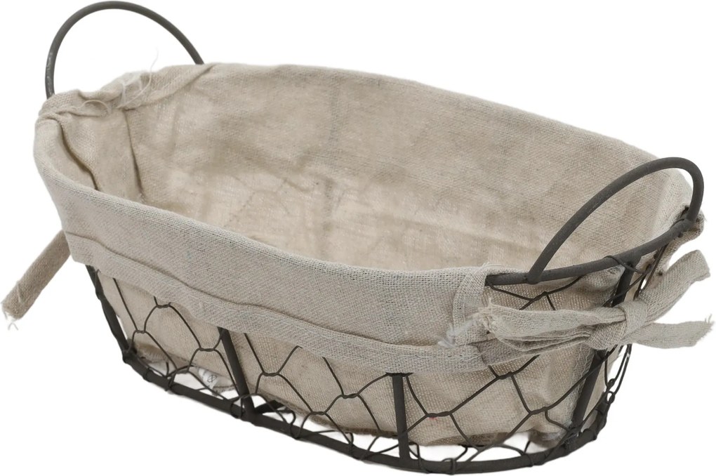 Koszyk na chleb, pieczywo, owoce COUNTRY STYLE, 26x17x9 cm, ZELLER