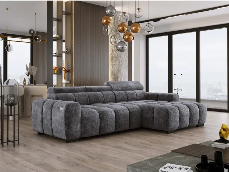 Narożnik BULL S MINI Prawostronny z Elektryczną Regulacją WERSAL