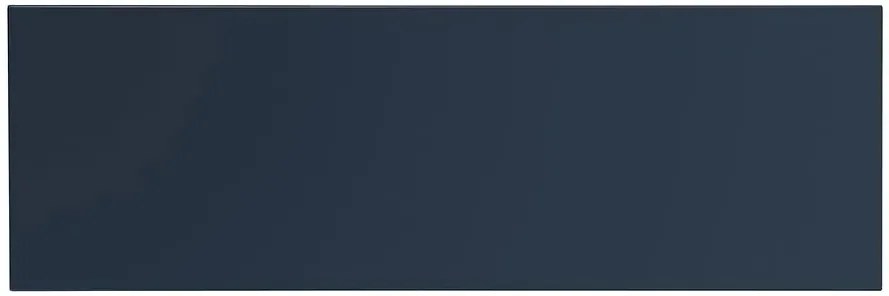 Granatowy prostokątny blat łazienkowy M9-M89