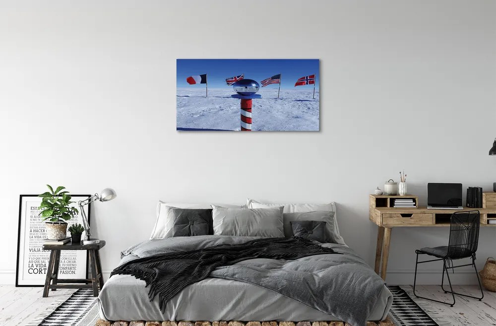 Fotoobraz na płótnie Brazylijska Flaga