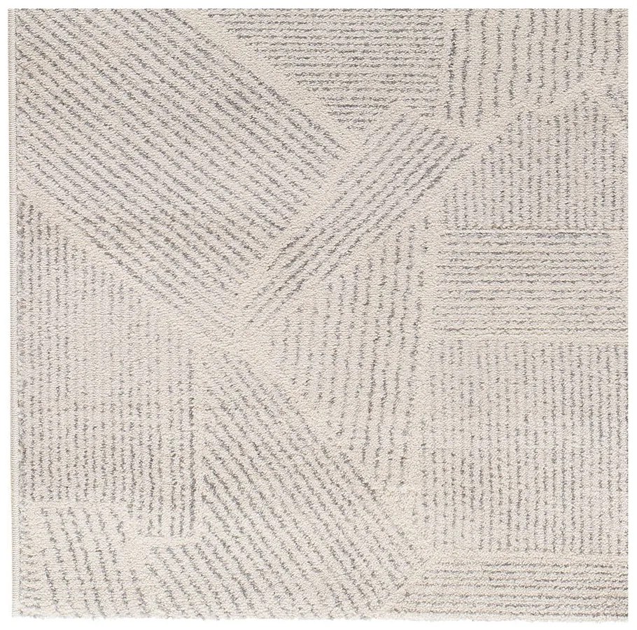 Jasnoszaro-kremowy dywan 133x190 cm Porto – Universal