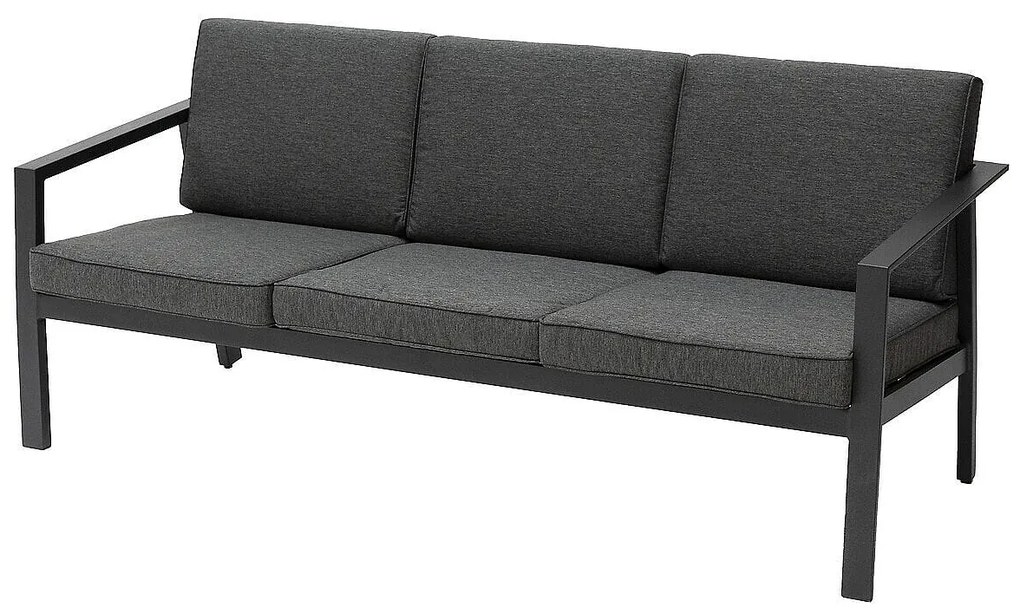 Zestaw aluminiowy dla 5 osób NOVARA (antracyt)