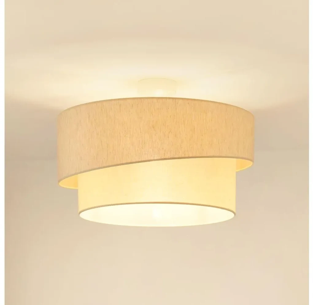 Brilagi - Żyrandol natynkowy SHINE 1xE27/15W/230V śr. 50 cm kremowy