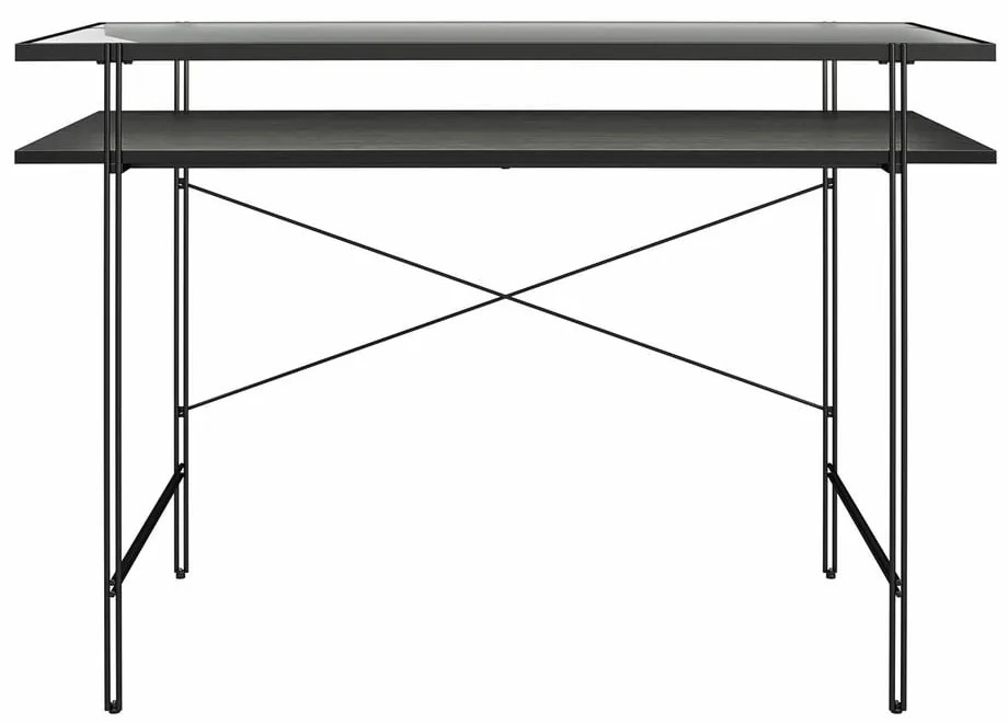 Biurko ze szklanym blatem 49x108 cm Wainwright – Støraa