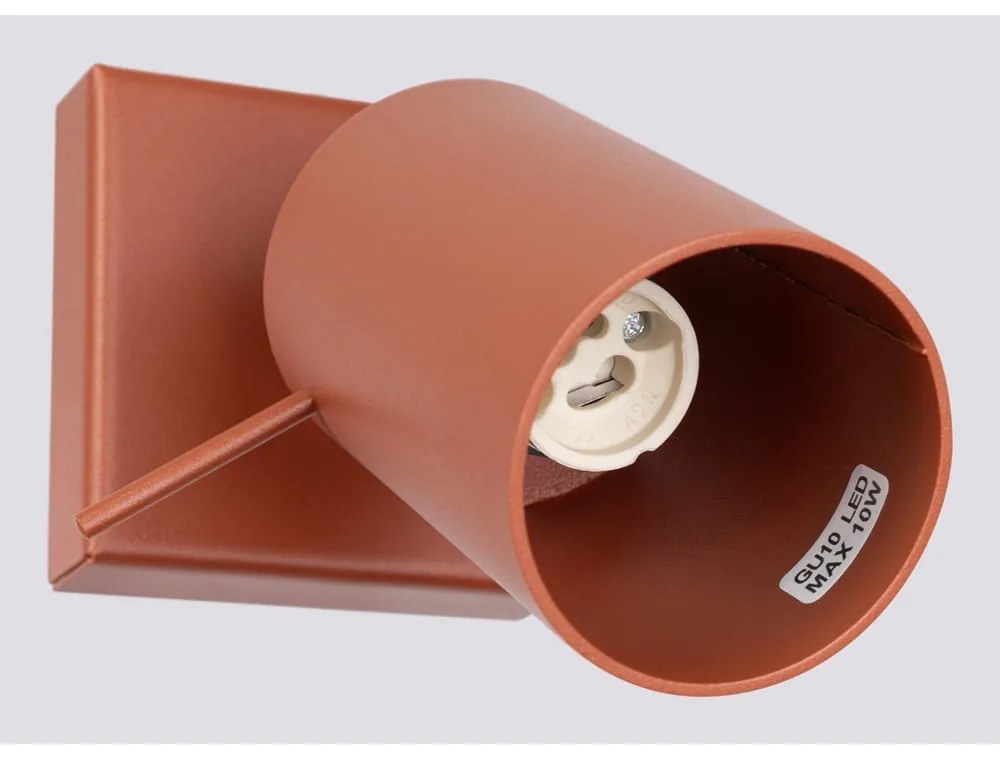 Ceglasta lampa punktowa 8x16 cm Etna – Sollux