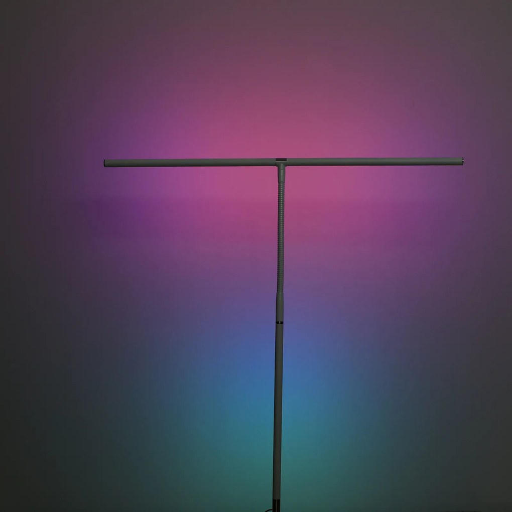 Lampa LED na biurko NOX z efektami RGBW, podstawa, pilot zdalnego sterowania