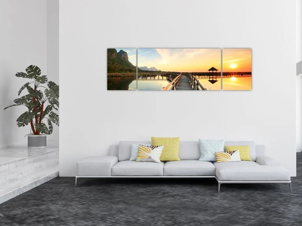 Obraz kładki (170x50 cm)