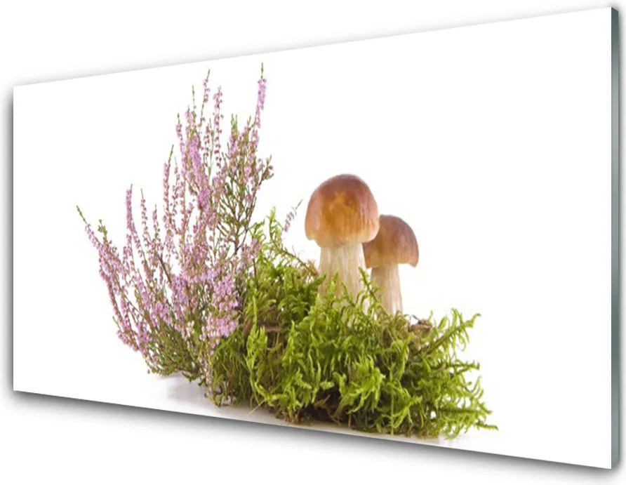 Panel Szklany do Kuchni Skarby Leśnego Poszycia