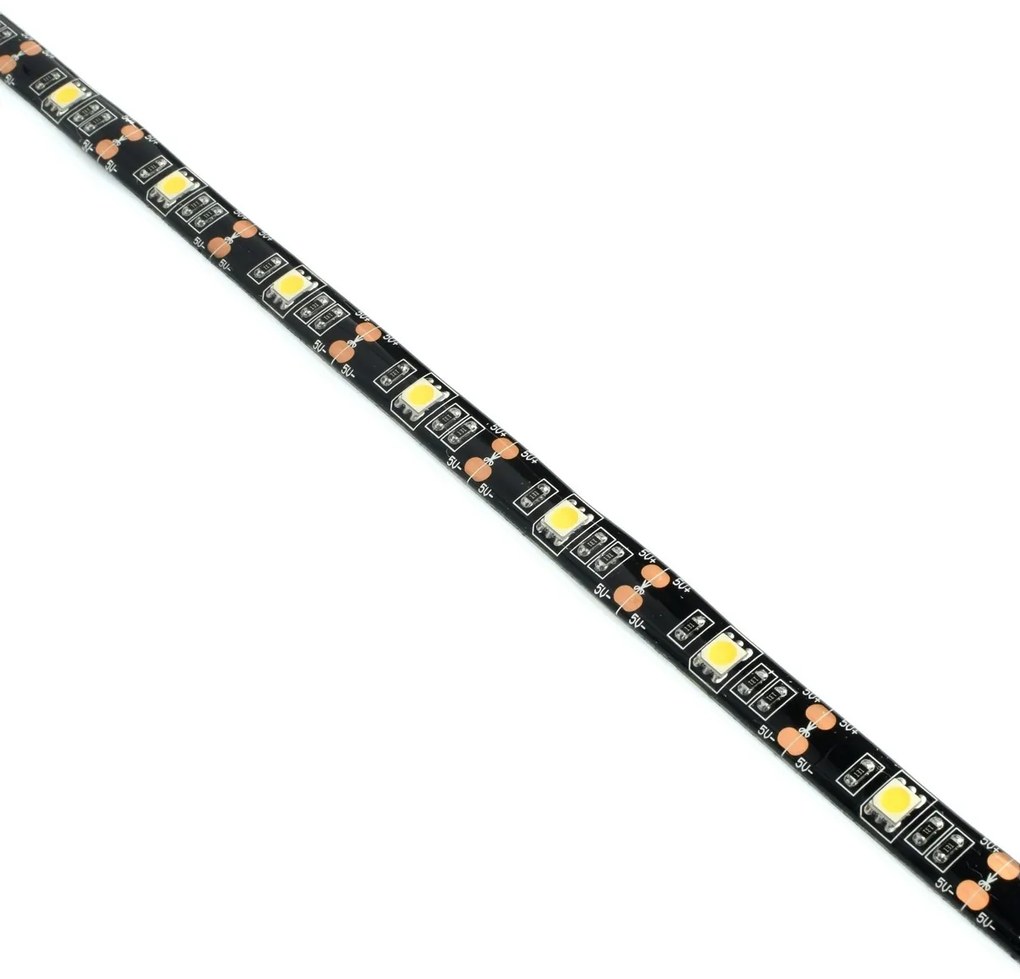 LED Retlux RLS 101 taśma ze złączem USB zimna biała, 2 x 50 cm