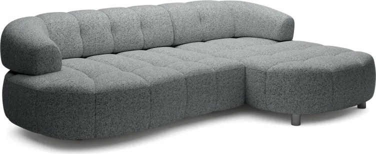 Narożnik VELPA S z elektryczną regulacją siedziska Prawostronny wolnostojący w tkaninie PUENTE 11 WERSAL