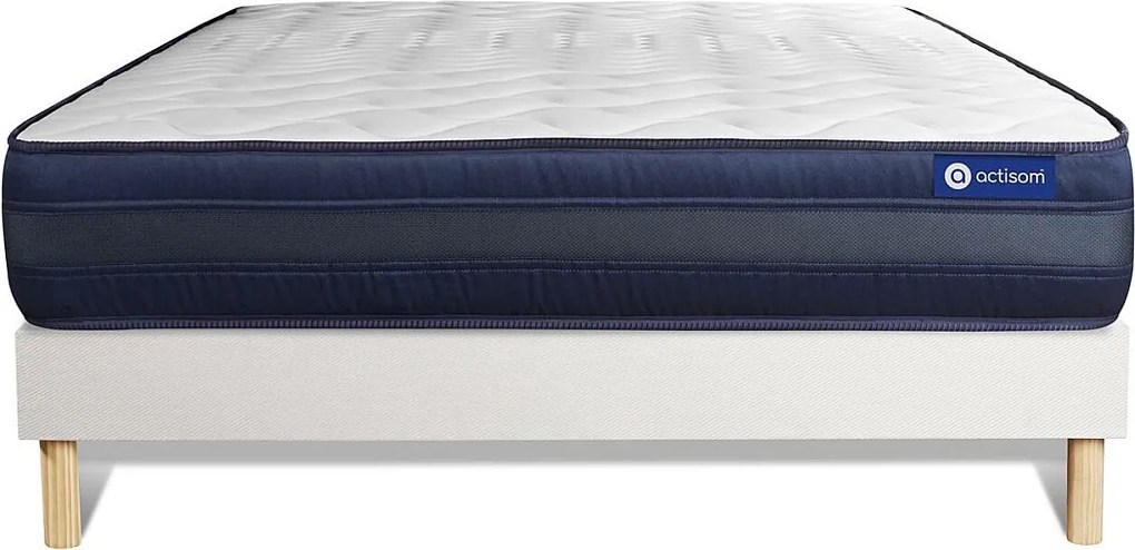 Materac Actilatex tech 130x190cm + zestaw podstawa lózka