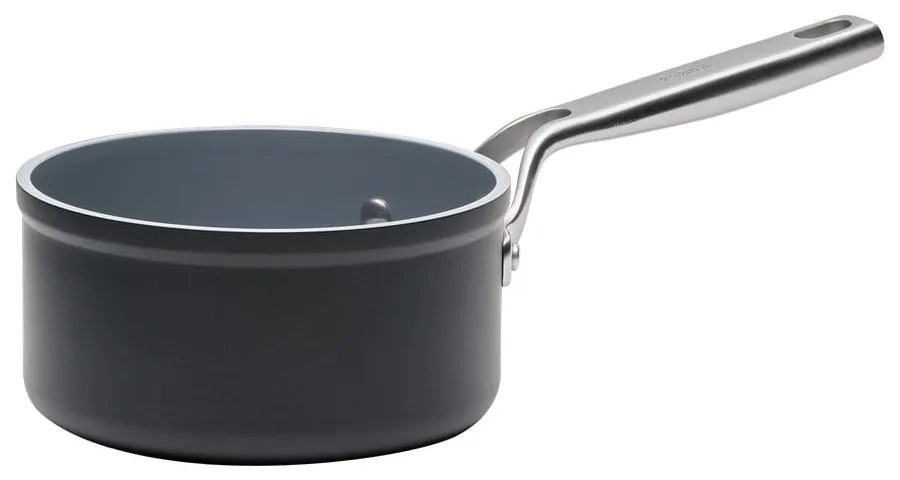 Garnek aluminiowy z pokrywką/z nieprzywierającą powierzchnią odpowiedni na indukcję 1,3 l Meda 3.0 – FABINI