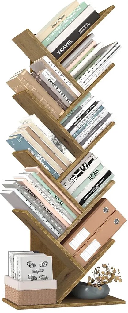 Regał drzewko na książki dąb artisan - Tocador 4X