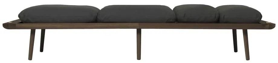 Antracytowy szezlong Lounge Around – UMAGE