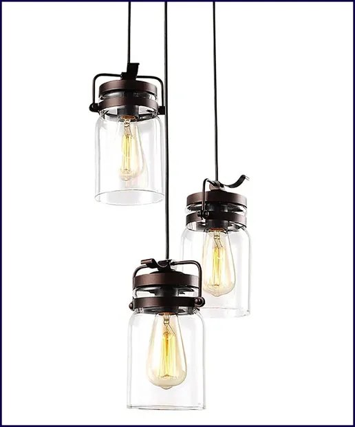 Potrójna lampa wisząca z regulacją wysokości - A780 T8-M96