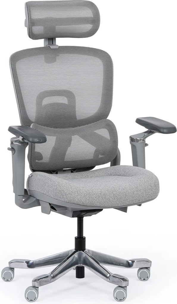 Krzesło biurowe VERSO, szary