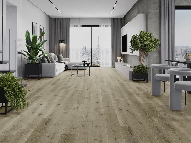 Mexen Georgia panele winylowe 1240 x 182 mm SPC 6,5 mm, podkład IXPE 1,5 mm, 4 V-Fuga, Dąb - F1031-1240-182-505-4V1-01