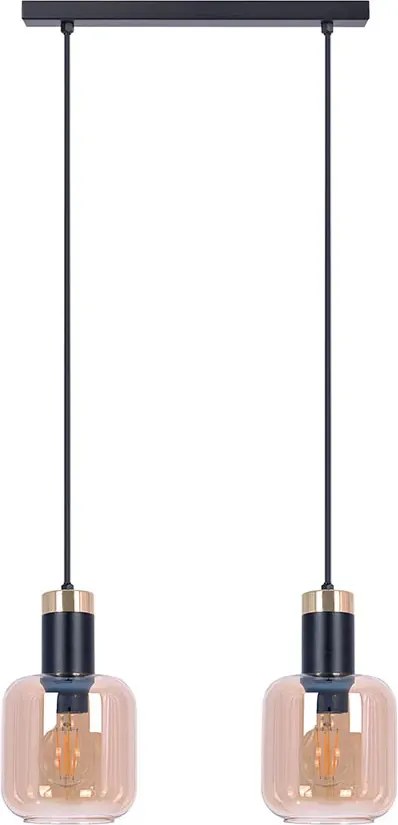 Podwójna lampa wisząca punktowa nad wyspę - 2X A555 K2-P88