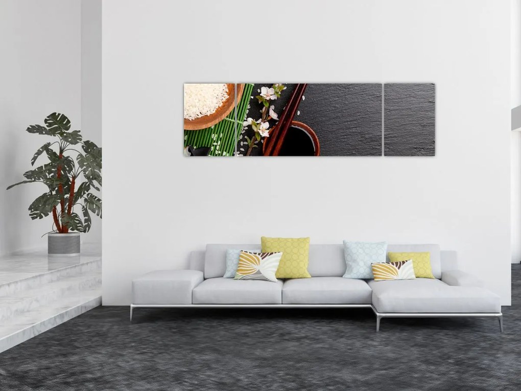 Obraz - Sushi (170x50 cm)
