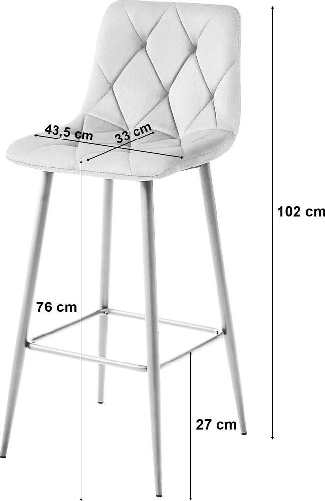 Ciemnoróżowy hoker NADO VELVET z nogami w dekorze dąb
