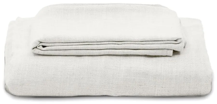Biały pokrowiec na fotel 140 cm Nora – Kave Home