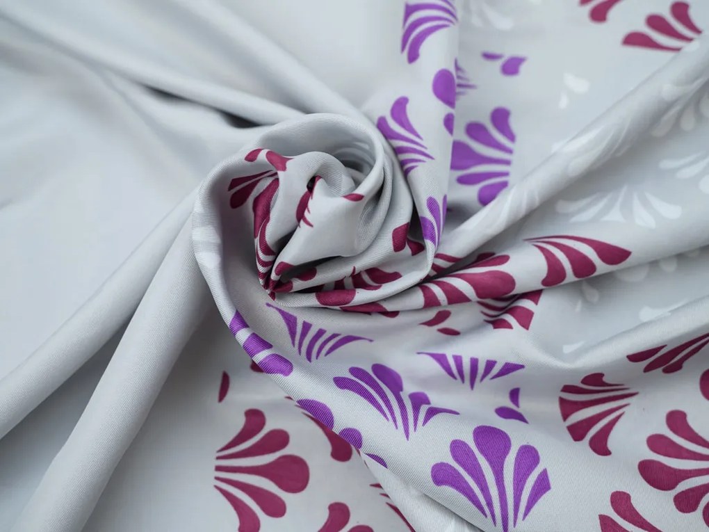 PrzytulneMieszkanie.pl PrzytulneMieszkanie.pl Pościel z mikrosatyny VELLARI, jasnoszara Rozmiar pościeli: 70 x 90 cm | 140 x 200 cm