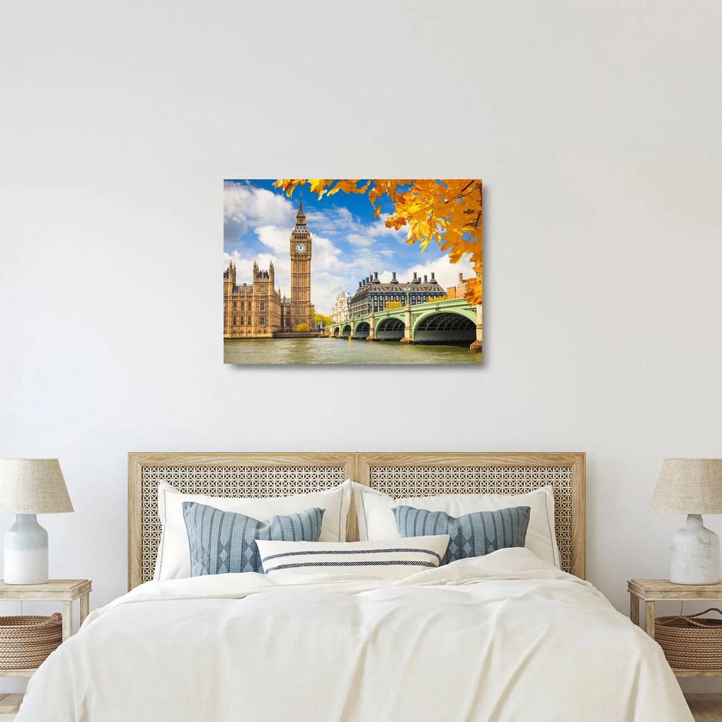 Obraz na szkle - Big Ben, Londyn (70x50 cm)