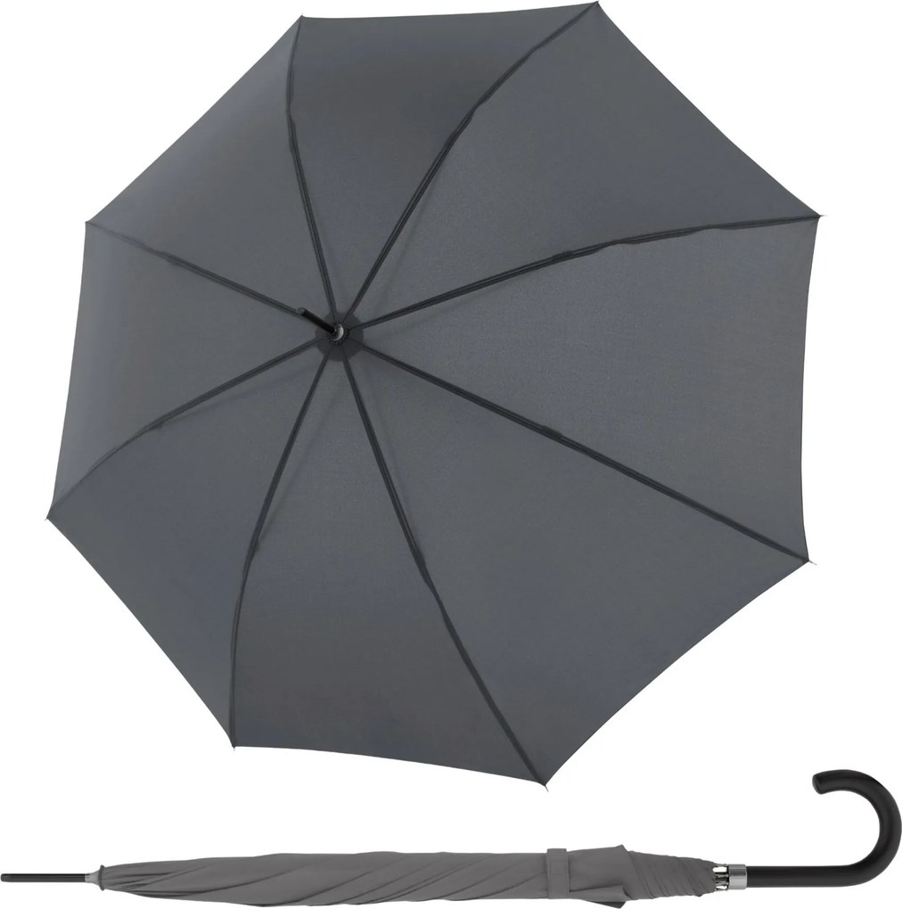 Doppler Bristol AC - parasol automatyczny typu laska, szary