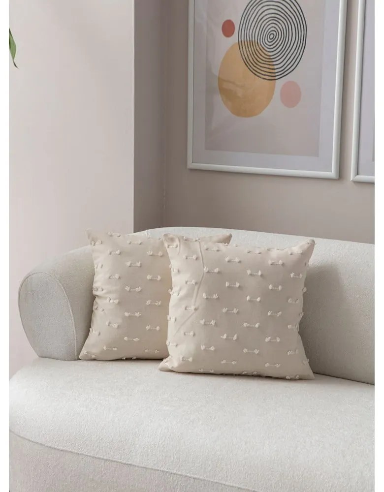 Poszewki na poduszki zestaw 2 szt. 43x43 cm Tuffet – Mioli Decor