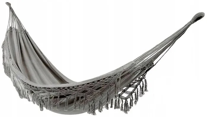 Szary hamak MAJORKA 290x150 cm