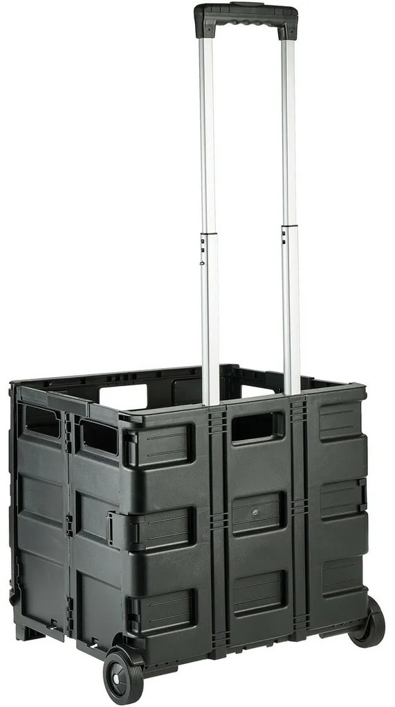 Keeeper Składany wózek na zakupy Olli 65 l Czarny, 65 l