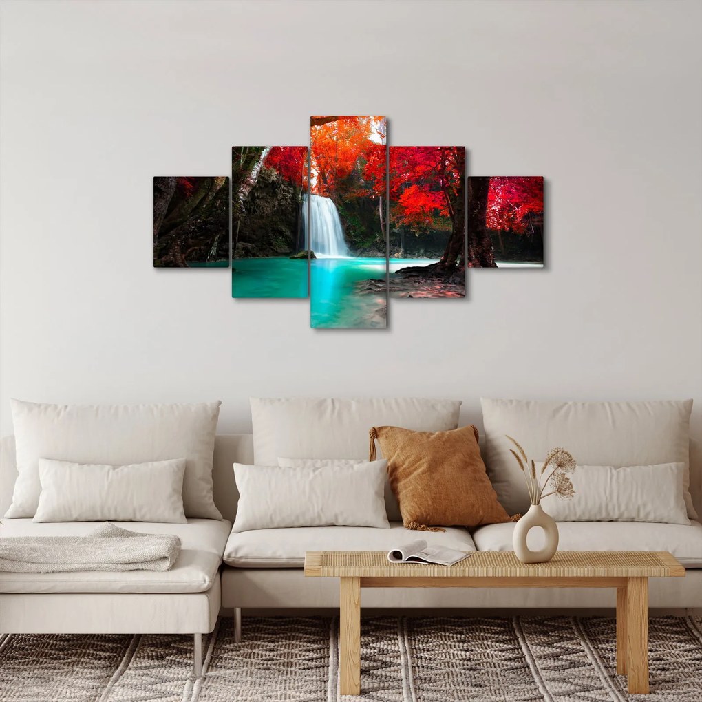 Obraz - Wodospad (125x70 cm)