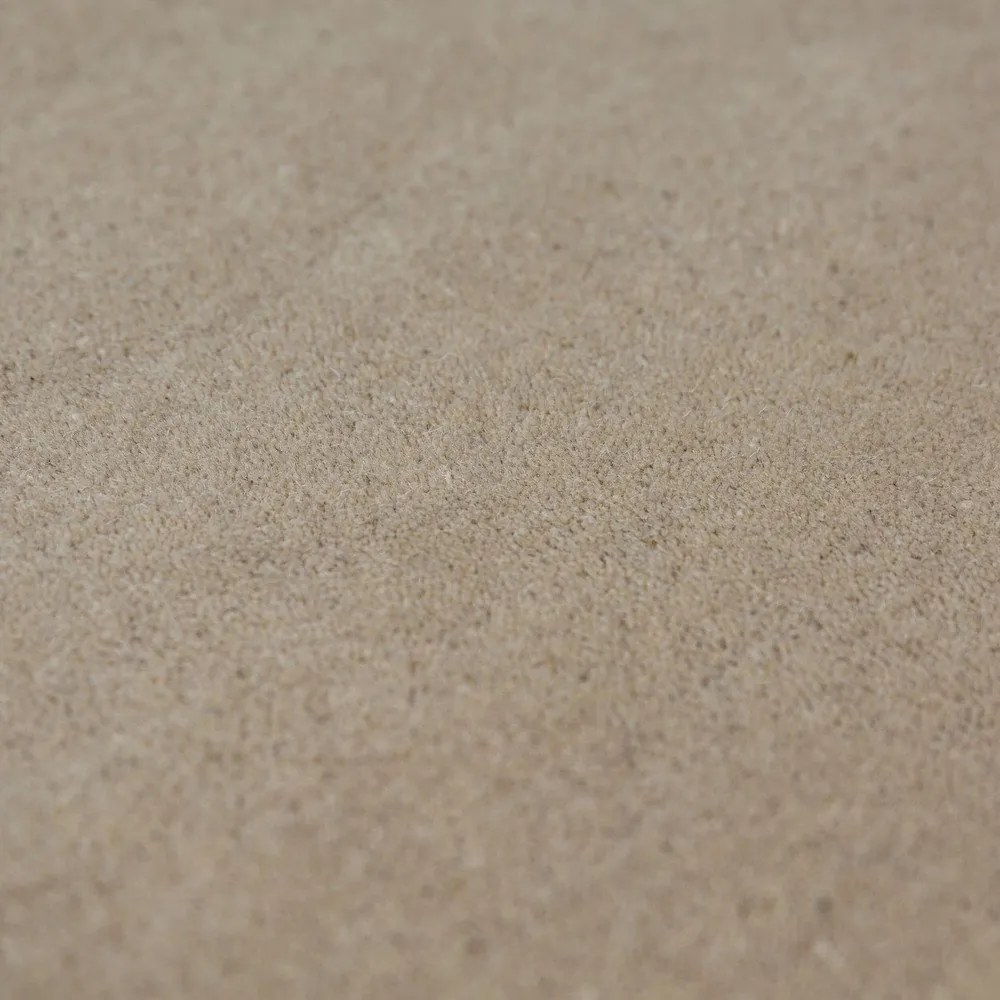 Wełniany dywan tkany ręcznie w naturalnym kolorze 120x170 cm Leo Scallop – Flair Rugs