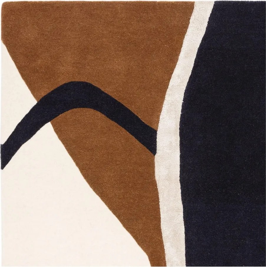 Ceglasty wełniany dywan tkany ręcznie 200x300 cm Matrix – Asiatic Carpets