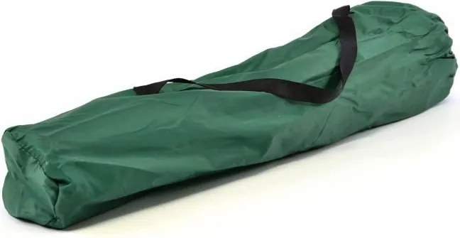 Zestaw 2 szt. składanych krzeseł kempingowych DIVERO z poduszeczką- zielone