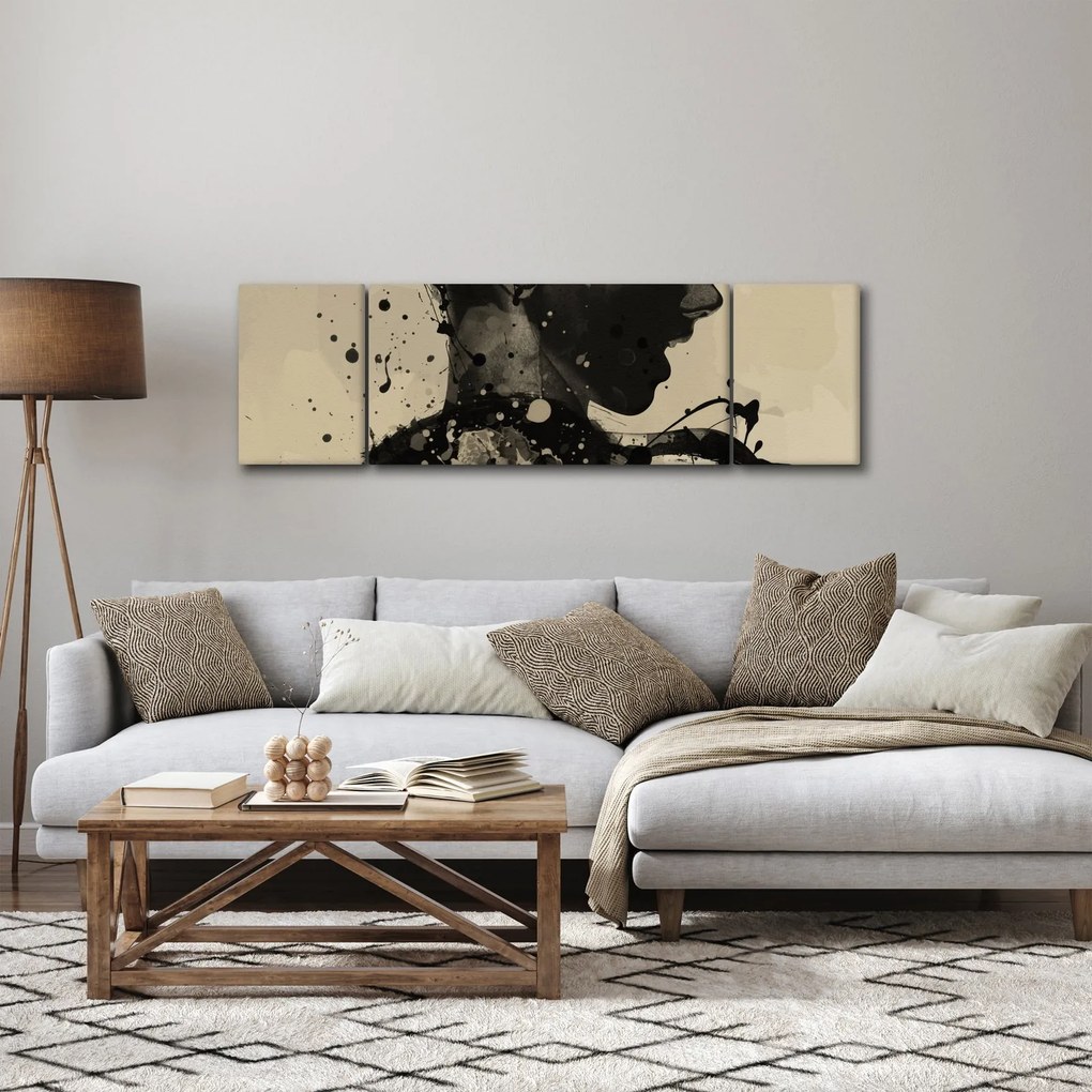 Obraz - Kobieta jazzowa (170x50 cm)