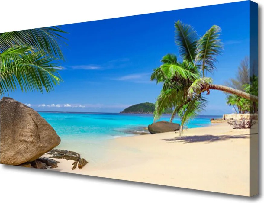 Obraz canvas Piaszczysty Brzeg Oceanu