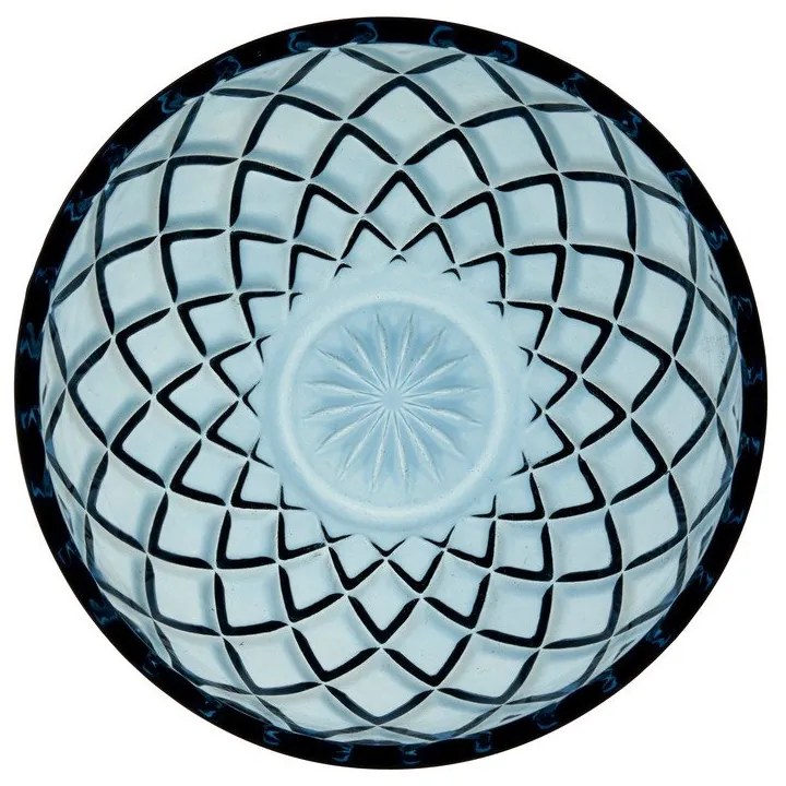 Niebieskie szklane miski zestaw 4 szt. 325 ml Sorrento – Lyngby Glas