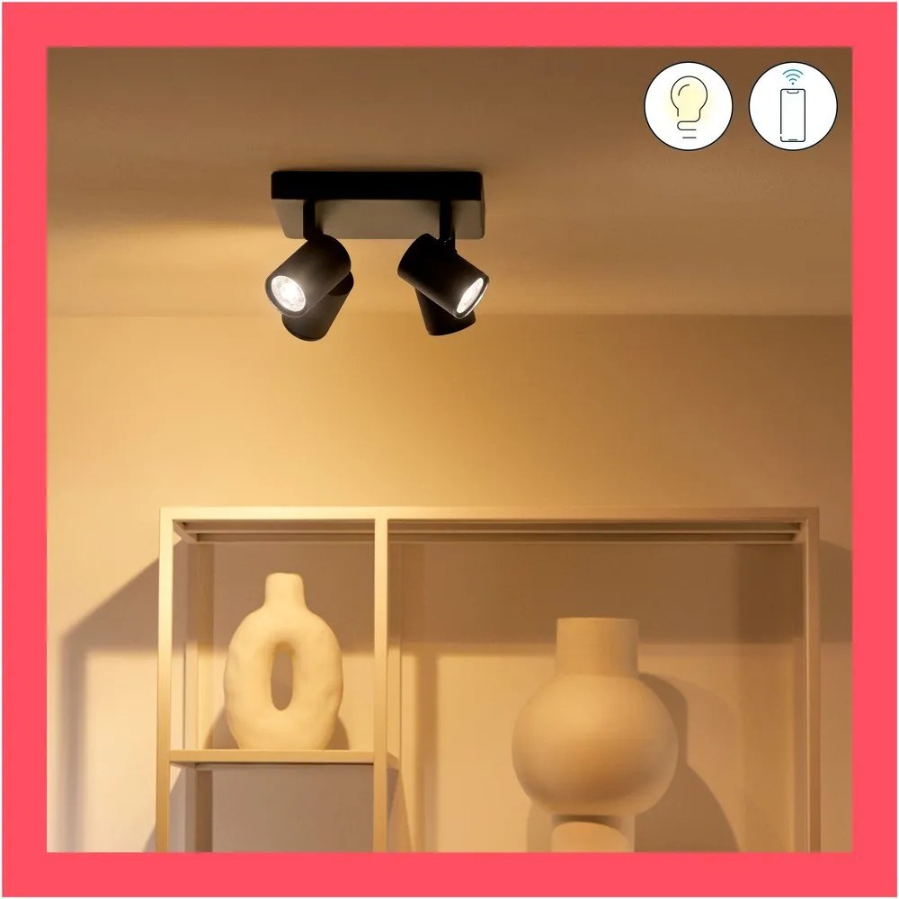 Inteligentna lampa punktowa z gwintem GU10 5 W Imageo – WiZ