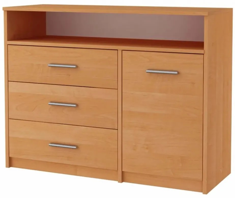Klasyczna komoda z szufladami olcha C8-T79
