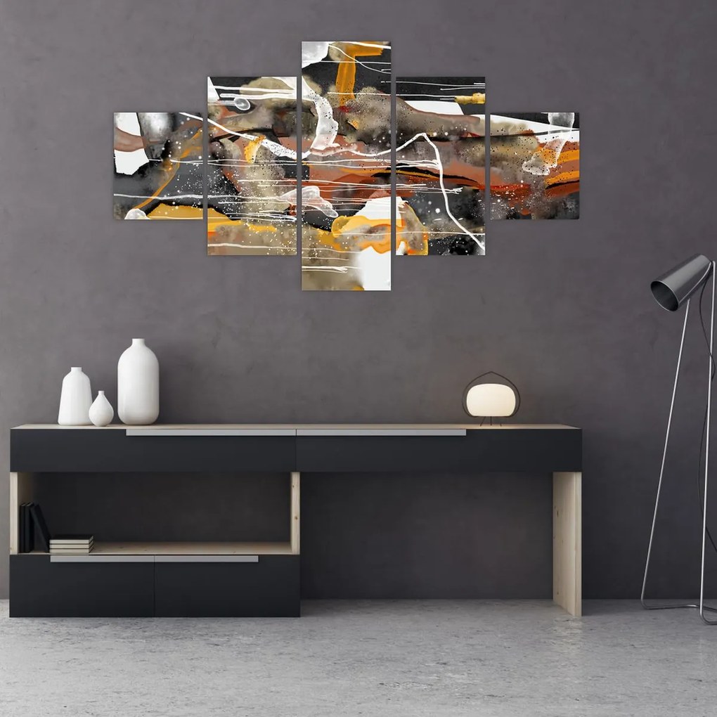 Obraz - Abstrakcja (125x70 cm)