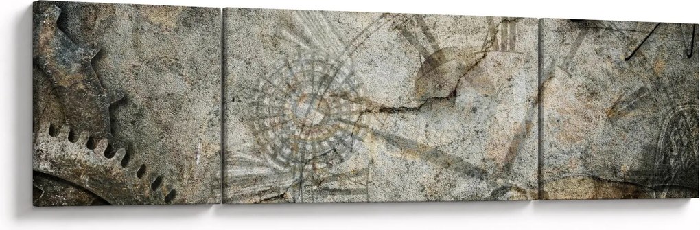 Obraz - Upływ czasu (170x50 cm)