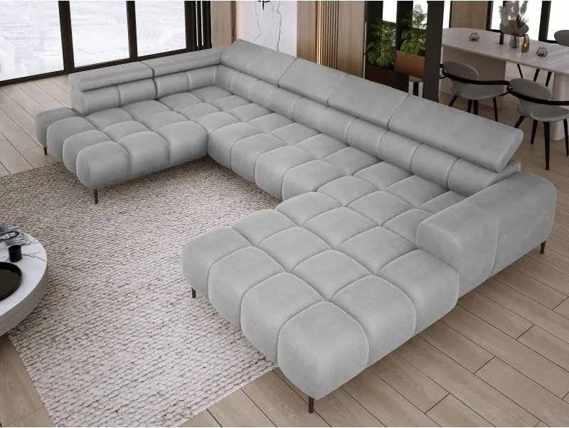 Narożnik PLAZA XL z elektryczną regulacją siedziska WERSAL