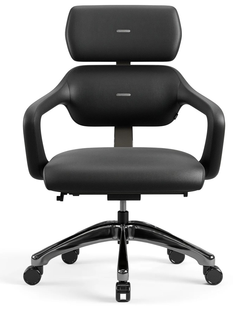 Fotel gabinetowy Diablo V-Modular, Carbon Black