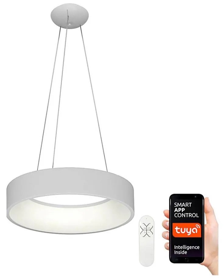 Immax NEO 07022L- LED Żyrandol ściemnialny ze zdalnym sterowaniem AGUJERO LED/39W/230V