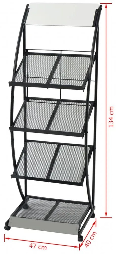 Stojak Na Gazety Do Biura Sklepu B9-M03