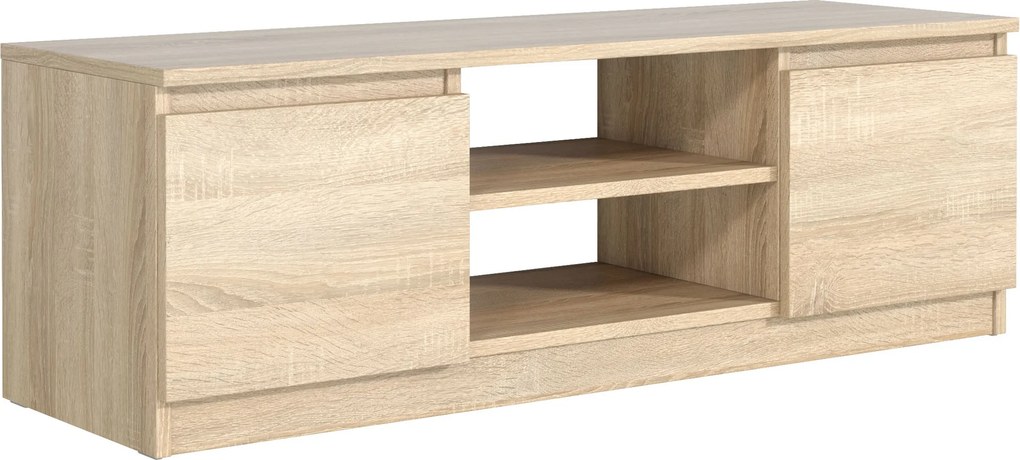 Szafka RTV stojąca NUDO 120 cm do Salonu pod Telewizor - Dąb sonoma