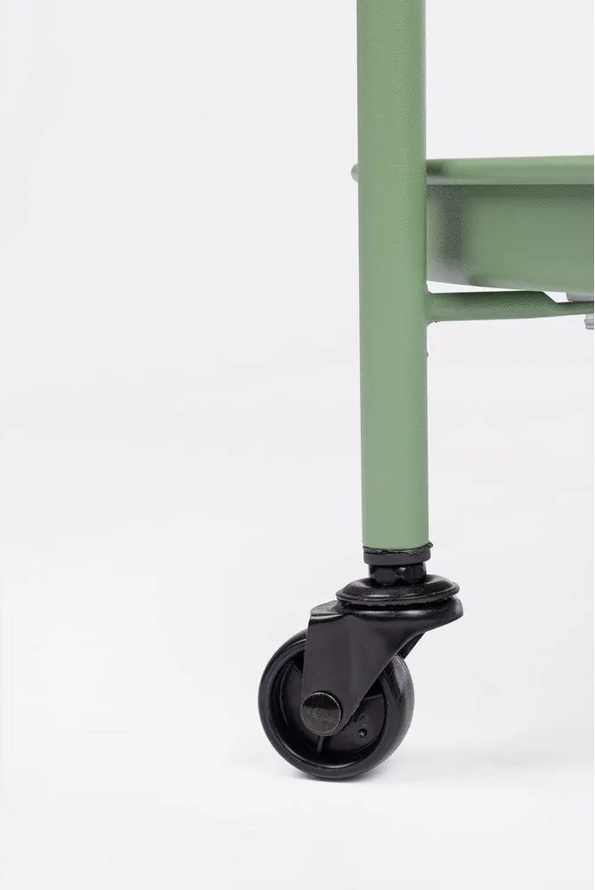 Stalowy barek na kółkach ø 44,5 cm Austin – Yes Everyday